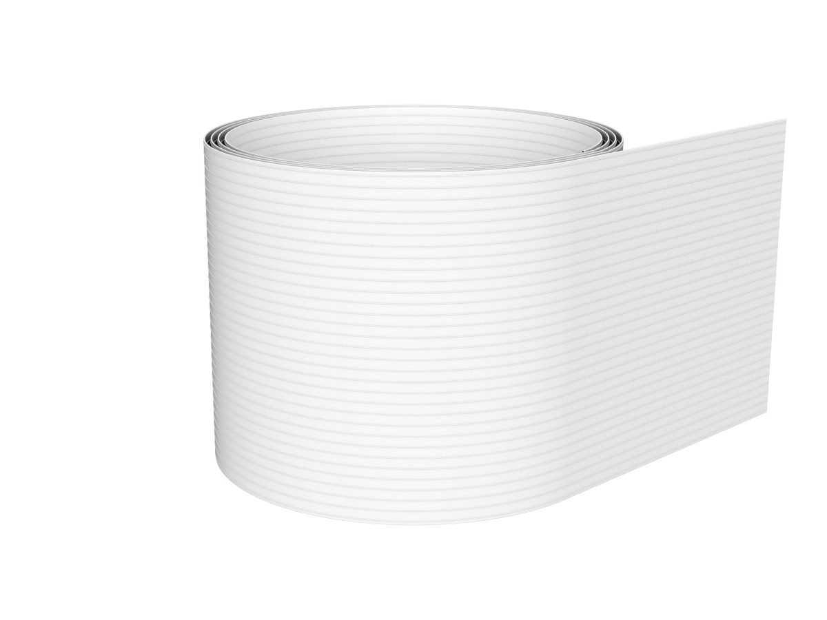 Sichtschutz-Streifen PVC Weiss 6mm